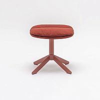 Contemporary footrest Frankfabricmetalfor office