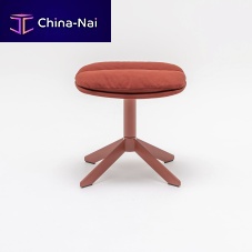 Contemporary footrest Frankfabricmetalfor office