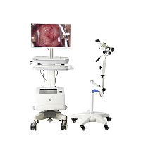 Video colposcope FD-10Cbinoculartrolley-mounted