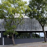 Metal facade prefab