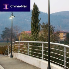 Urban lamp post OLWEN IItraditionalcast aluminumpolycarbonate