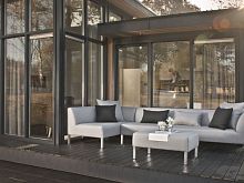 Modular sofa IBIZAcornercontemporaryfabric