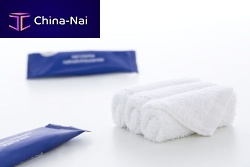 Aircraft cabin towelette