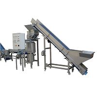 Potato peeling machine carrotroller