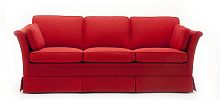 Traditional sofa ALBERTAfabricgreen3-seater