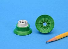 Round vacuum suction cup PFC3514-NM50flatfor the automotive industryfor sheet metal