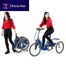 Crank-propelled adaptative tricycle R32electricpediatricadult