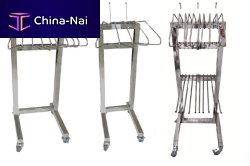 X-ray apron rack on casters SK-16-6