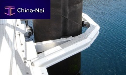 Steel pile guide for docks