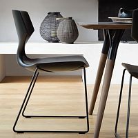 Contemporary chair Quo 910indoorfabricleather