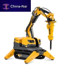 Remote-controlled demolition robot BROKK 70compactfor the nuclear industry