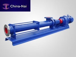 Screw pump wastewaterfuel oilwith electric motor