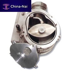 Rotary lobe pump for food productselectricfor the food industry