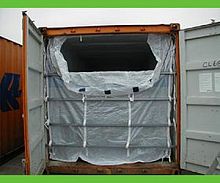 Polyethylene container liner