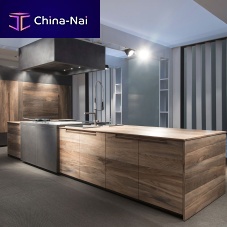 Contemporary kitchen ESSENCEbeechsteelisland