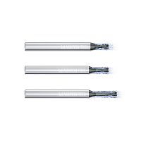 Corner radius milling cutter CrazyMill Cool Z2end millsolidroughing