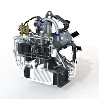 Piston compressor CN4xx-x seriesnatural gasfor CNGelectrically-powered