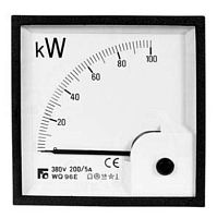 Panel-mount power meter 100 kW | WQE seriesanalog
