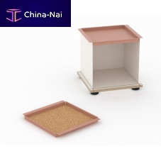 Steel serving tray YUfor domestic use