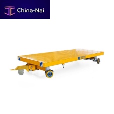 Flatbed trailer 2-axletowedfor cargo