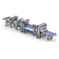 Cake production line with filling unit VARIOFLEX M 700for the food industry