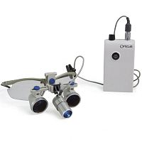 Surgical headlight 500.000.054LEDwith rechargeable batteryfor binocular loupes