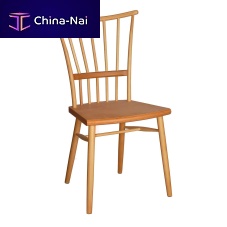 Contemporary chair WILMA Aindoorbeechfor public building