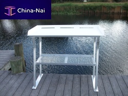 Dock fish cleaning table FCS02-4fixed