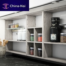 Wall-mounted shelf LOUNGE contemporarywoodenfor kitchens