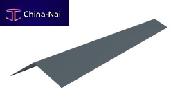 Roof ridge tile edge