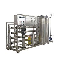 Water purification unit for the food industry reverse osmosis