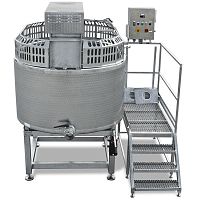 Coagulation cheese vat drainagestainless steel