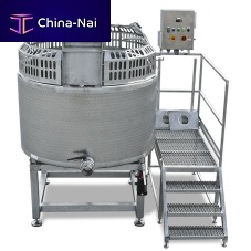 Coagulation cheese vat drainagestainless steel