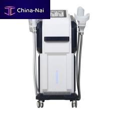 Muscle electrical stimulation body contouring unit EMS Cryo 2 in 1 four handlesmagnetic pulse body contouring unitcryolipolysis unittrolley-mounted