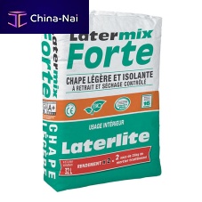 Expanded clay aggregate concrete LATERMIX FORTE lightweightthermally-insulatedfor flooring screed