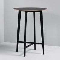 Contemporary high bar table NORDICoakFenix NTM®oak base