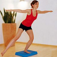 Rectangular balance cushion Balancefit