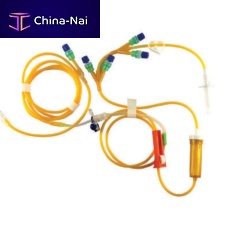 Chemotherapy infusion set PVCsiliconewith Y port