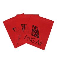Aircraft cabin headrest cover PNG Air
