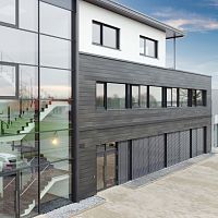 WPC facade system KARREEfire-resistantweather-resistantrecyclable