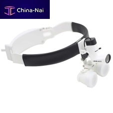 Headband-type binocular loupe AGS-102L/Mwith headlamp