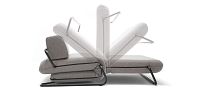 Sofa bed 164contemporaryfabricgray