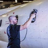 NDT inspection machine 3Dfor the aerospace industry