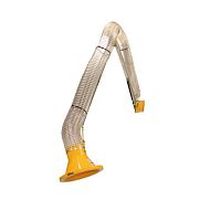 Fixed extraction arm ASXwall-mountedflexiblerigid