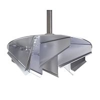 6-blade impeller R335for agitatorsradial-flow