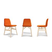 Scandinavian design chair BARDOT 0030 LEindoorfabricleather