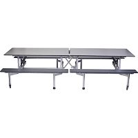 Contemporary table ACTIVITY steelpolyethylenemetal base