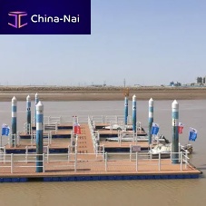 Dock pile guide steel