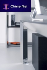 Contemporary boardroom table GIANOwood veneermelaminealuminum