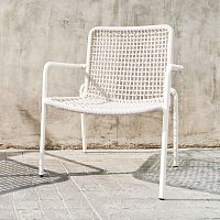 Contemporary chair AZUREoutdooraluminiumpolypropylene